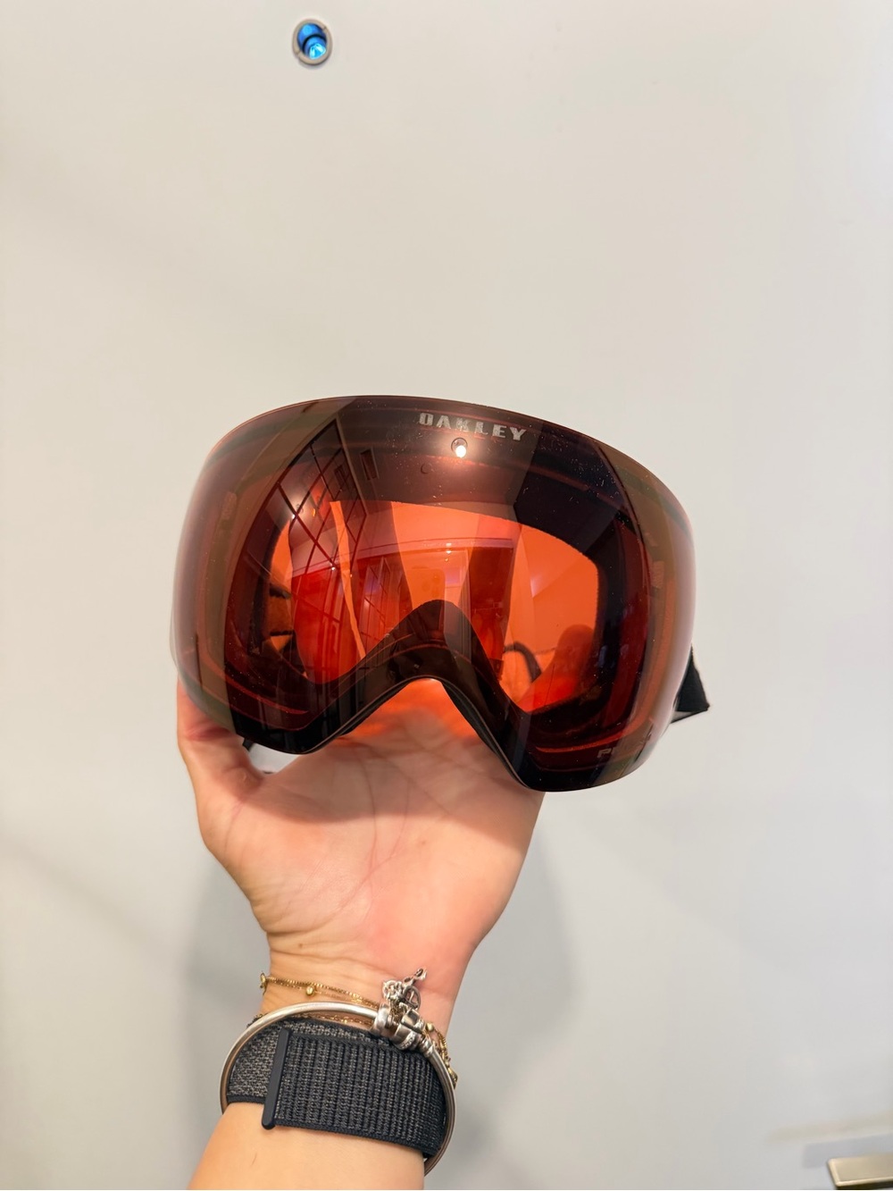 Oakley Red Snow Goggle Lens Used Once